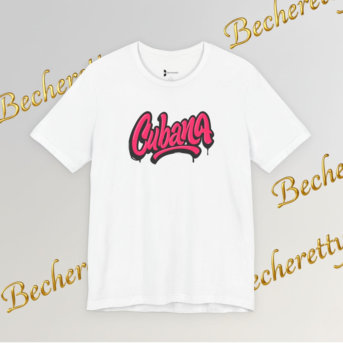 Graphic Tee "Cubana" Art Minimalist Becheretty - T-shirt that expresses confidence - Casual Wear
