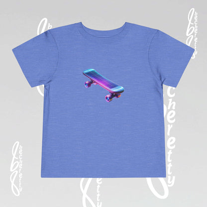 Toddler Short Sleeve T'Shirt - Futuristic Skateboard - Becheretty Graphic Design - Perfect for Playground