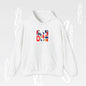 Luminous Silhouette Hoodie - Bauhaus-inspired geometric shapes - Art Graphic Minimalist Becheretty