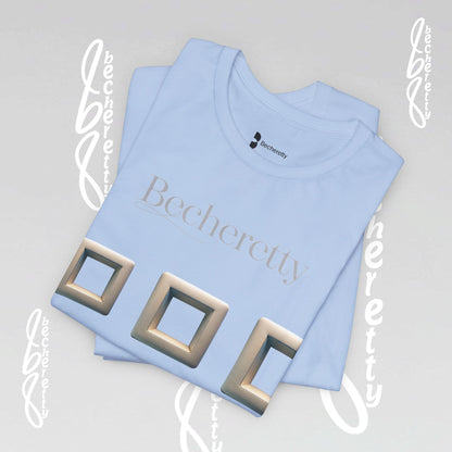 Modern Minimalist Graphic Tee - Becheretty - Artistic Everyday wear, Unique gift