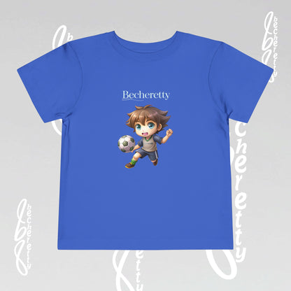 Toddler T'Shirt - Fun Graphic Becheretty - Perfect for Soccer Lovers - Kids Casual Wear