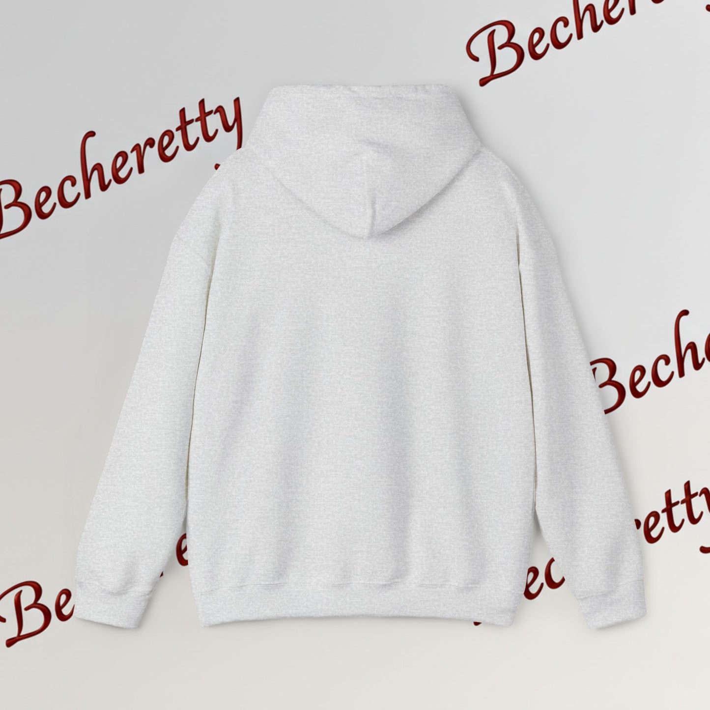 Artistic Soccer Ball Hoodie — Red, White & Blue Flying Soccer Graphic Art Becheretty - Ideal for Soccer Lovers