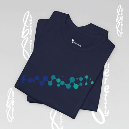 Abstract Graphic Tee - Supporting Autism Awareness - Becheretty design. Wear it to share the message
