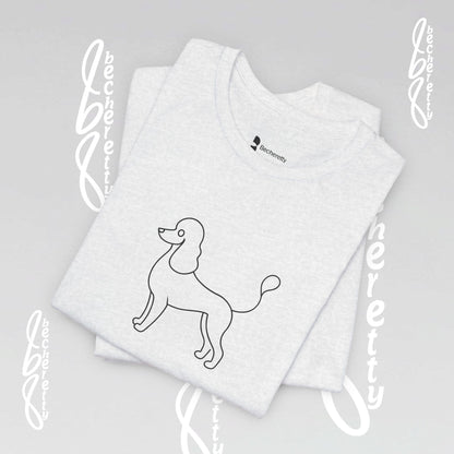 French Poodle T-Shirt Unisex - Becheretty - Casual Wear - Perfect Gift for Poodle's owners