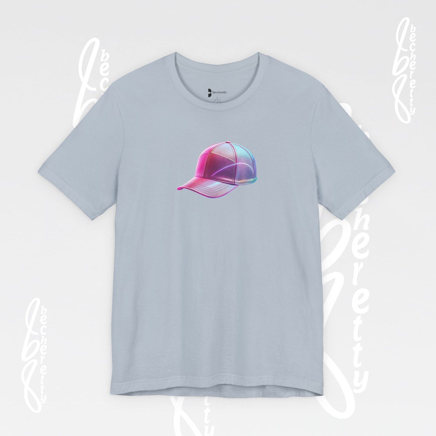 Graphic Tee - Colorful Cap Artistic Design Becheretty - Fun and Vibrant Vibe - Casual Wear