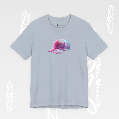 Graphic Tee - Colorful Cap Artistic Design Becheretty - Fun and Vibrant Vibe - Casual Wear