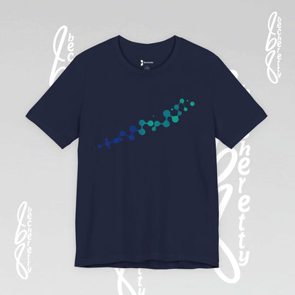 Abstract Graphic Tee - Supporting Autism Awareness - Becheretty design. Wear it to share the message