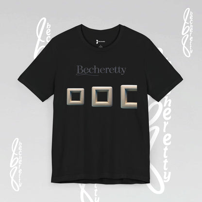 Modern Minimalist Graphic Tee - Becheretty - Artistic Everyday wear, Unique gift