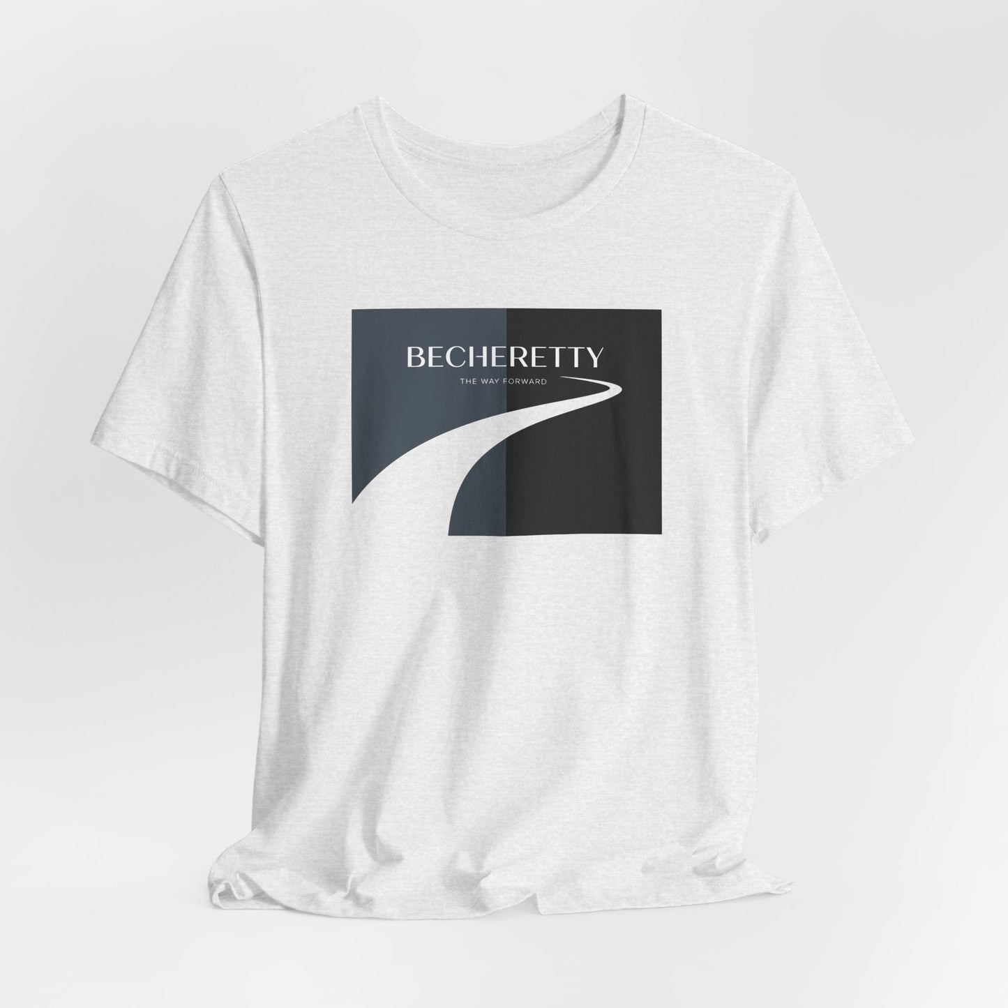 The Way Forward | Minimalist Cubist Graphic Tee Becheretty - Casual Wear, Gift Idea, Streetwear, Everyday Comfort