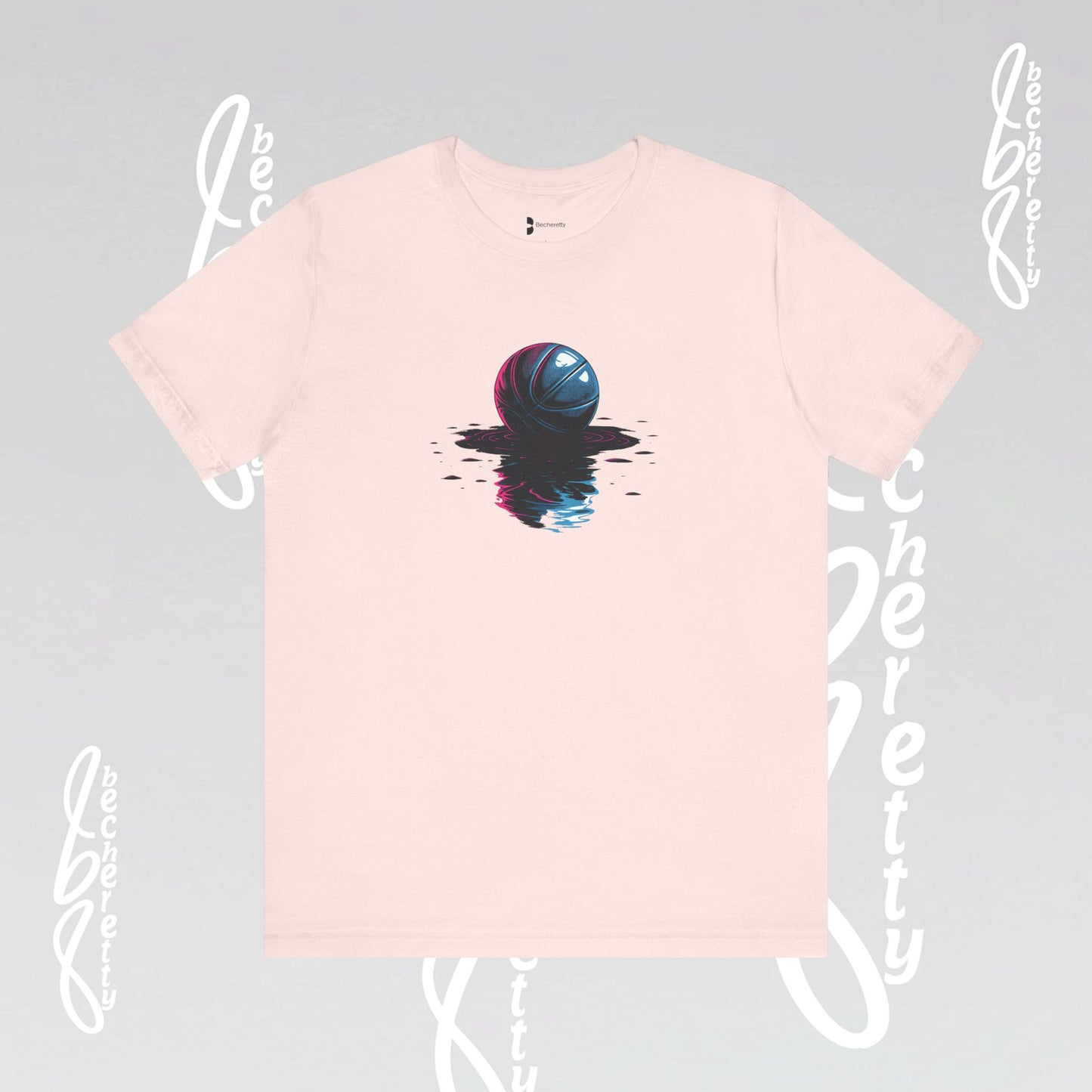 Basketball T-Shirt - Art Graphic Becheretty - Perfect gift for Basketball Lovers - Casual Wear