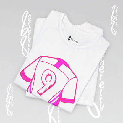 T-Shirt Number 9 - GOAL- Art Graphic Becheretty - Perfect Gift for Soccer Lovers - Casual Wear