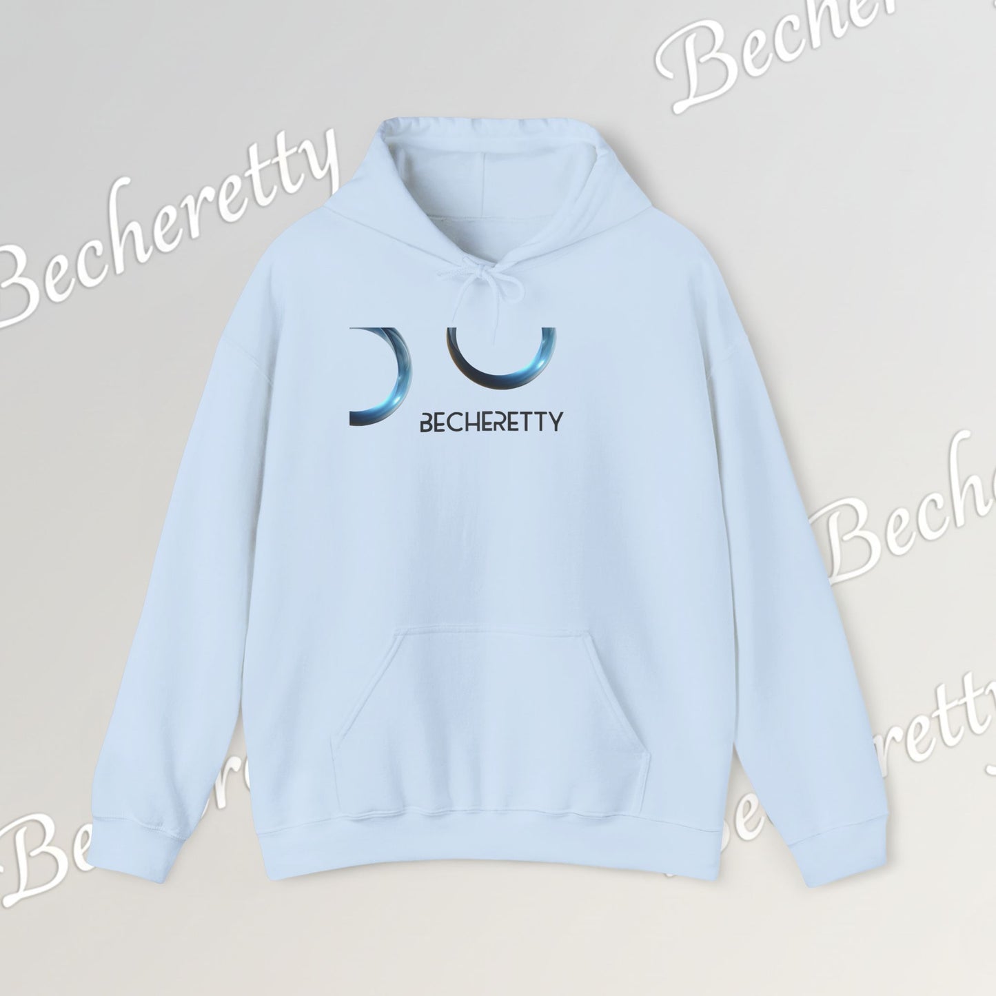 Broken Vector Hooded - Minimalist Design Becheretty - Art Lovers Statement