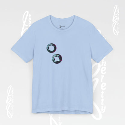 Graphic T-Shirt short sleeve, Unisex - Becheretty Minimalist Design - Casual Wear