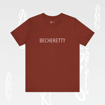 Becheretty  T-Shirt - Short Sleeve- Casual Style, Unisex - Relaxed Fit Top - Everyday wear