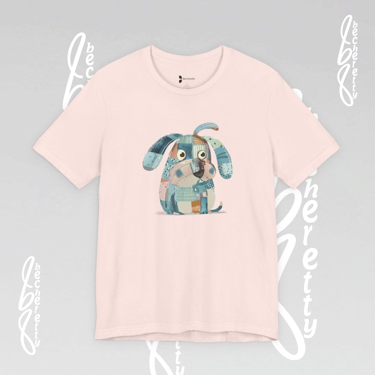 Dog Lovers Tee "Frenchie" Art Graphic Becheretty - Special gift for French Bulldog owners - Casual Wear
