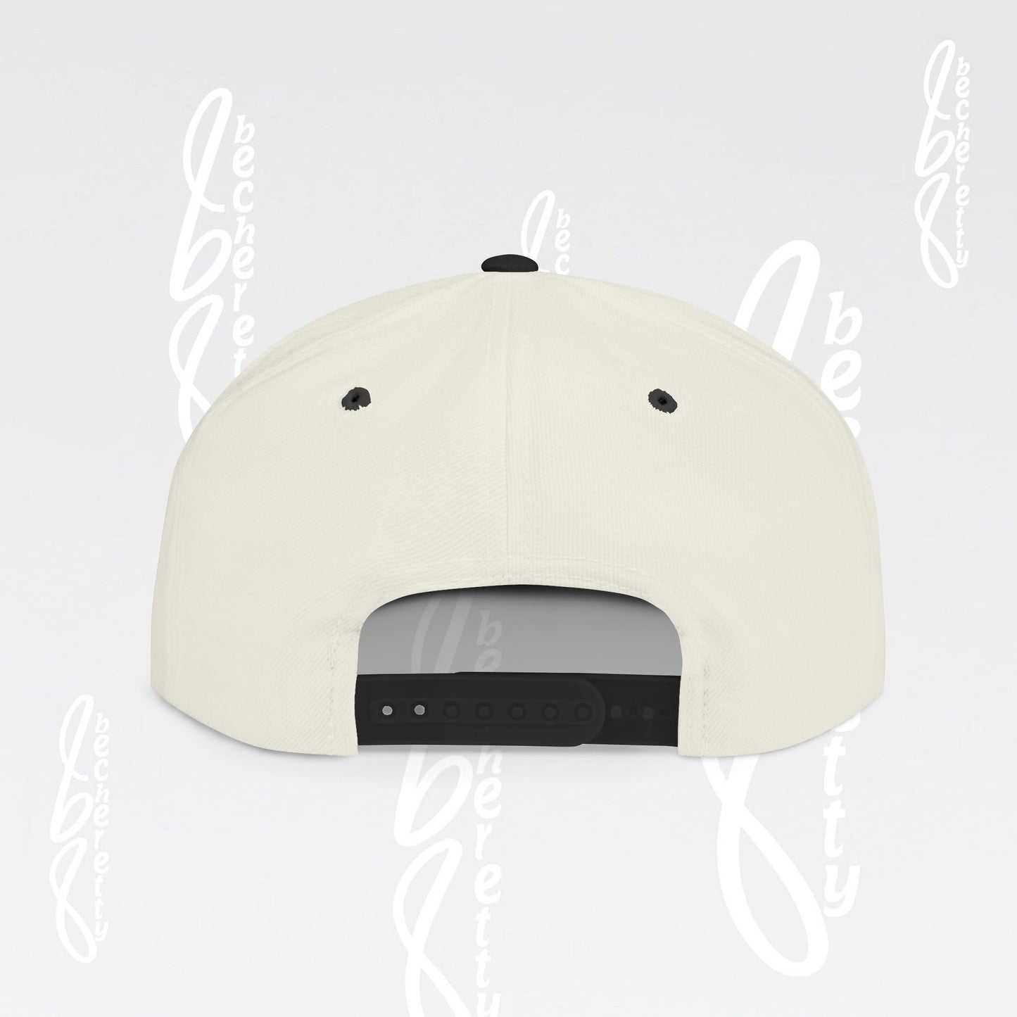 Snapback Cap Baseball - Becheretty MMXXV Graphic Art Minimalist