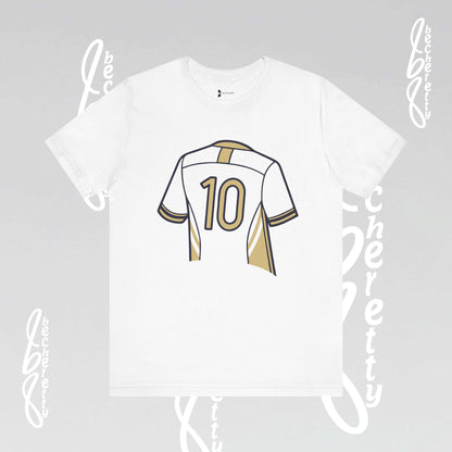 Soccer T-Shirt Number 10 Unisex - Graphic Becheretty - Game Day - Casual wear - Gift for Soccer Lovers