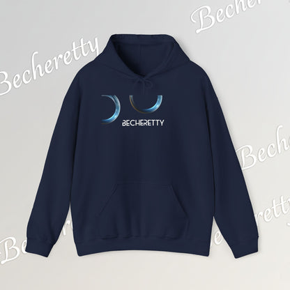 Broken Vector Hooded - Minimalist Design Becheretty - Art Lovers Statement