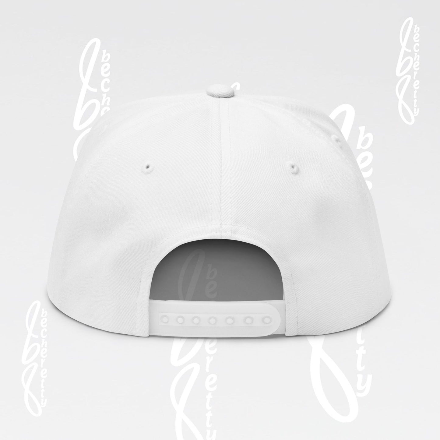 Baseball Cap - Art Graphic Becheretty - Stylish Embroidered Flat Bill Cap for Trendsetters