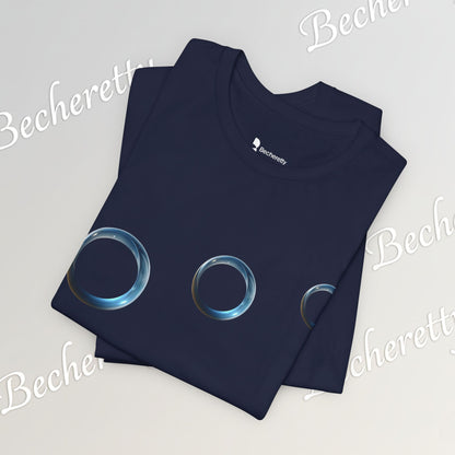 Moon Phase Tee — Minimal Lunar Circle T-Shirt - Art Graphic Becheretty - Everyday outfit