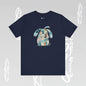Dog Lovers Tee "Frenchie" Art Graphic Becheretty - Special gift for French Bulldog owners - Casual Wear