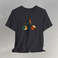 Modern Minimalist Bike Graphic Tee - Becheretty - Artistic Everyday wear, Unique gift