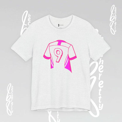 T-Shirt Number 9 - GOAL- Art Graphic Becheretty - Perfect Gift for Soccer Lovers - Casual Wear