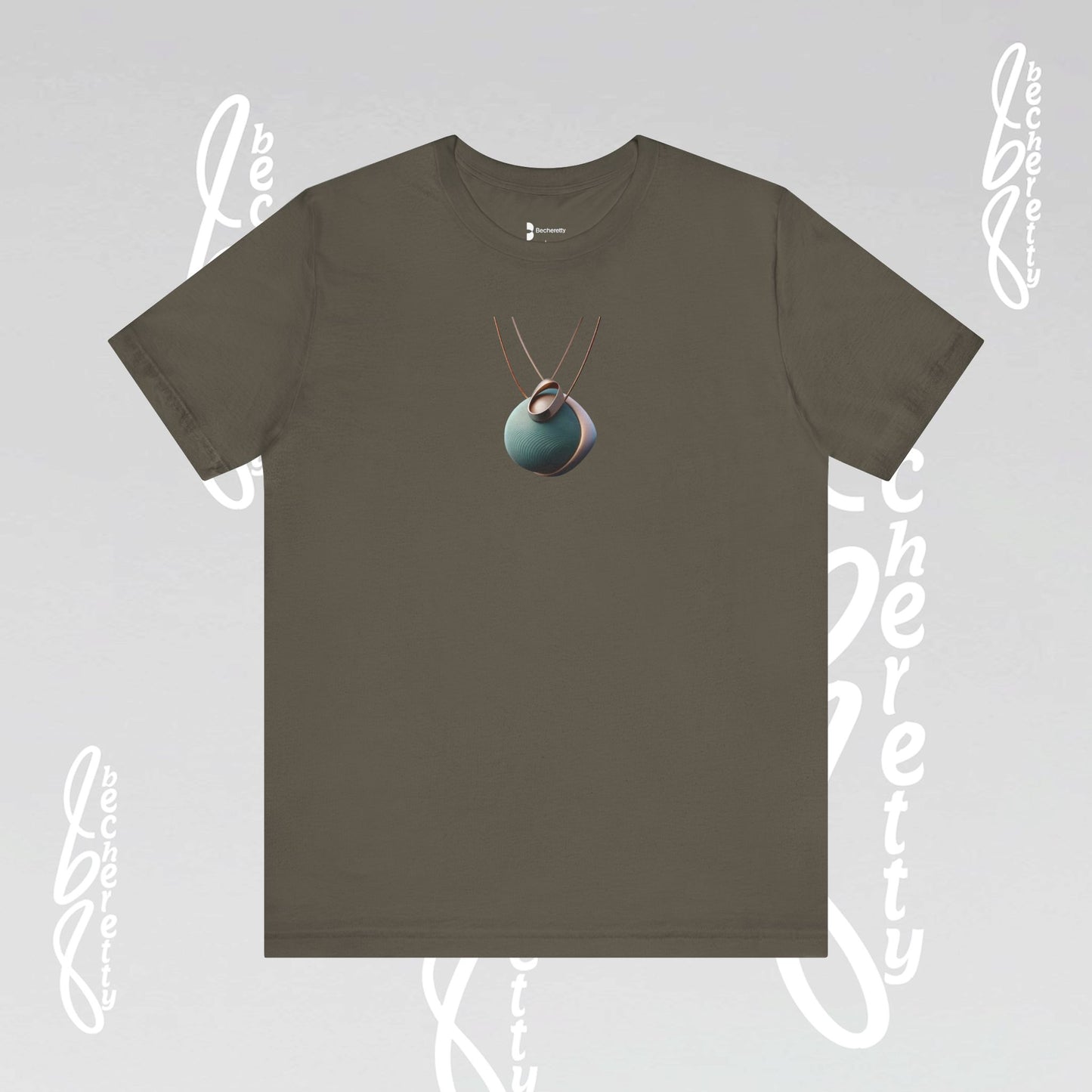 Artistic Necklace Graphic T-Shirt Becheretty - Perfect Women Gift - Style is Yours