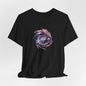 Graphic Art t-Shirt "Spiral Galaxy" - Abstract Cosmic Swirl Tee - Unique Design - Special Gift for Art Lovers