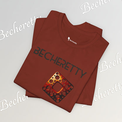 Modern Geometric Orbit Tee -  Graphic Art Becheretty - Elevate your everyday wardrobe with a fusion of contemporary art and minimalist style.