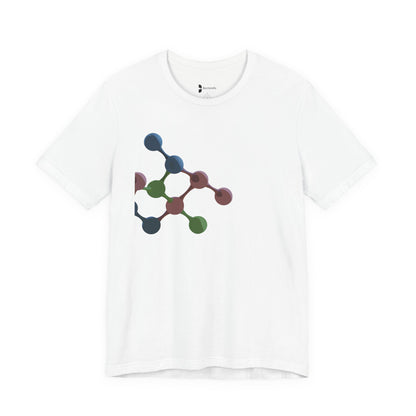 Autism Awareness T-Shirt "Molecule" Minimalist Graphic Becheretty - Style with a statement
