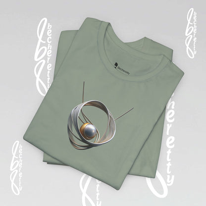 Modern Design "Necklace" Graphic T-Shirt Becheretty - Trendy Outfits, Casual Wear - Gift for Art Lovers - Unique Style