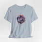 Graphic Art t-Shirt "Spiral Galaxy" - Abstract Cosmic Swirl Tee - Unique Design - Special Gift for Art Lovers