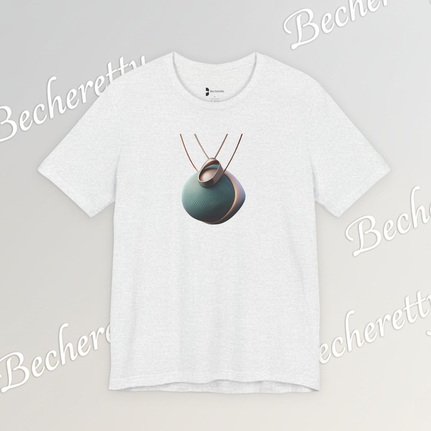 Abstract fruit Necklace - Graphic T-Shirt Becheretty - Perfect Women's Gift - Casual Wear - Style is Yours