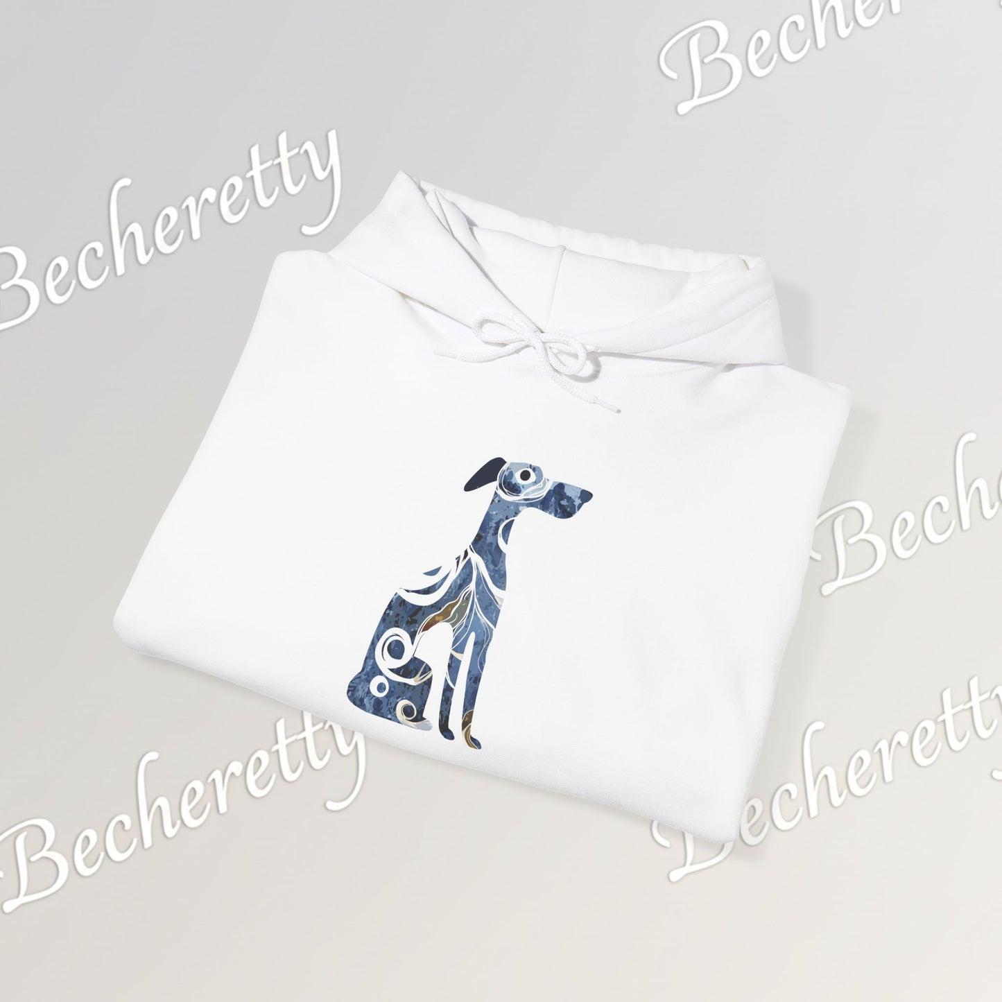 Artistic Dog Silhouette Hoodie - Graphic Becheretty - Perfect gift for dog lovers