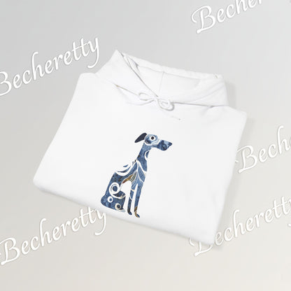 Artistic Dog Silhouette Hoodie - Graphic Becheretty - Perfect gift for dog lovers