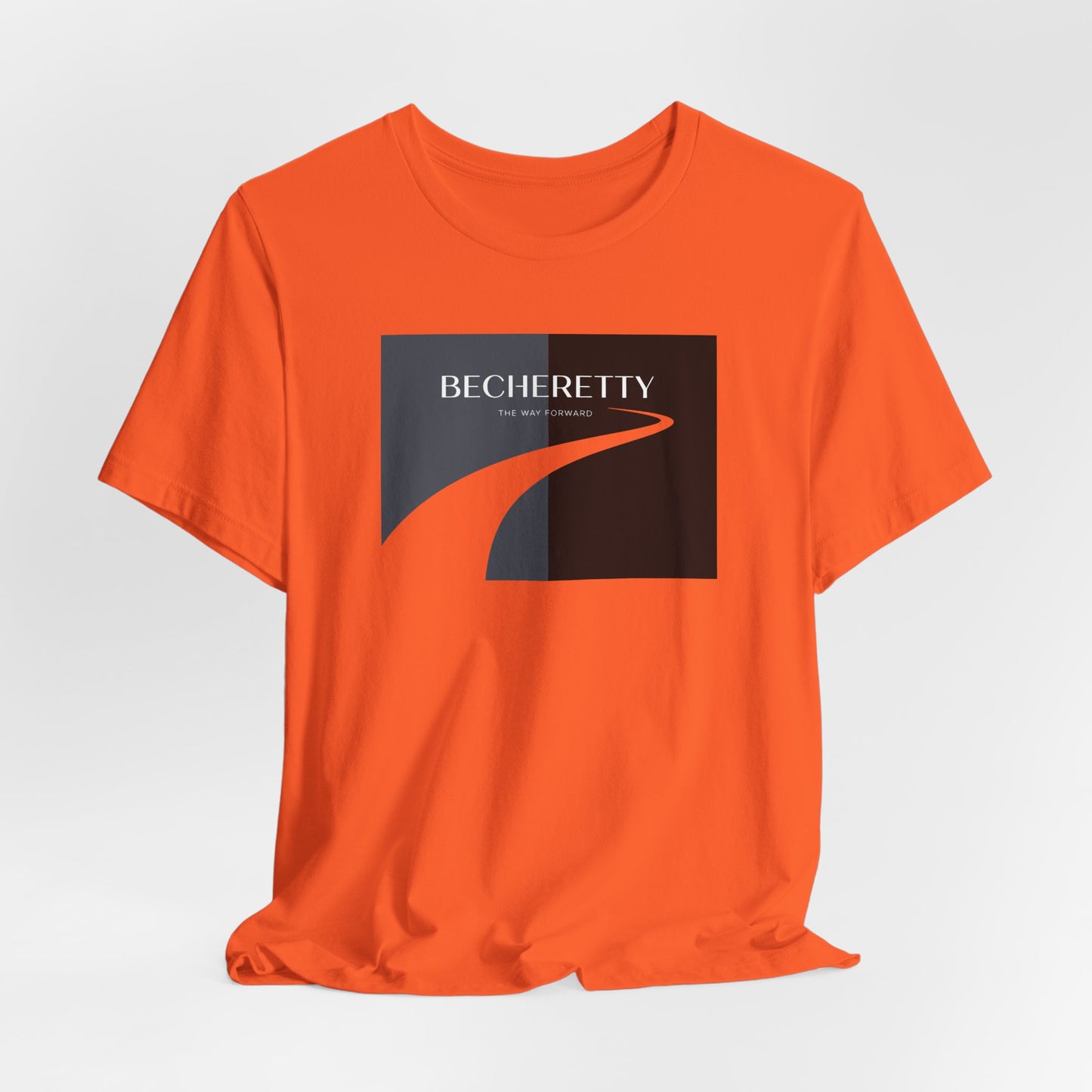 The Way Forward | Minimalist Cubist Graphic Tee Becheretty - Casual Wear, Gift Idea, Streetwear, Everyday Comfort