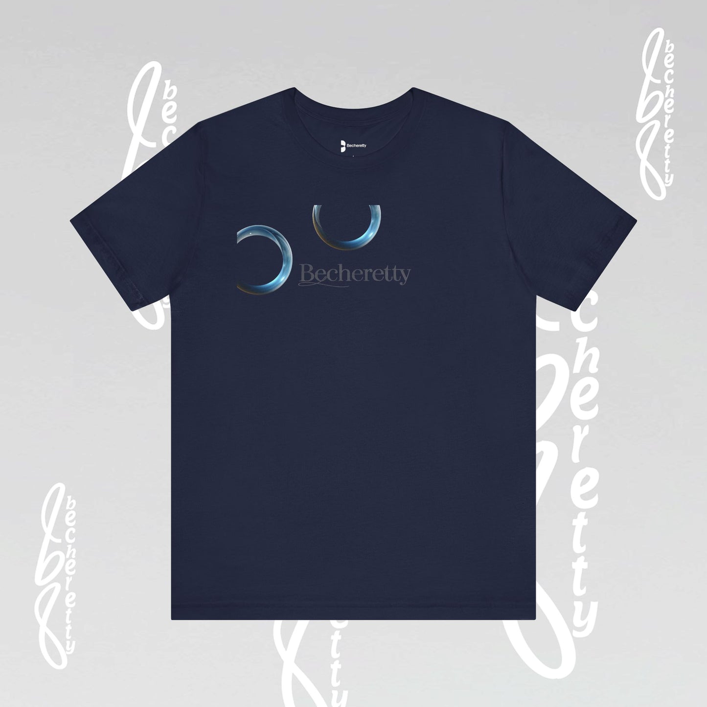 Becheretty Graphic T-Shirt - Broken Vector Line - Casual Wear - Fashion Style