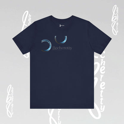 Becheretty Graphic T-Shirt - Broken Vector Line - Casual Wear - Fashion Style