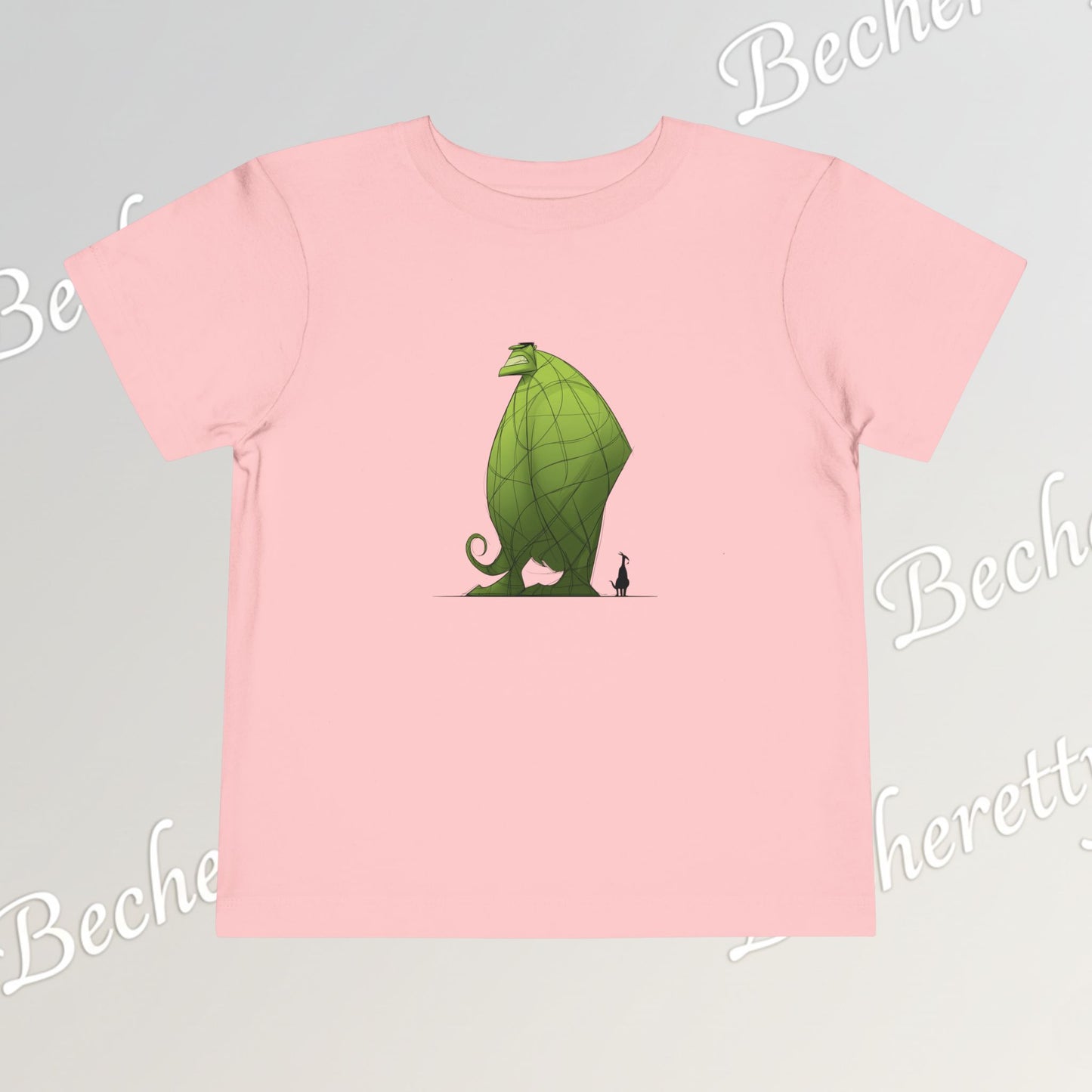Gentle Giant & Tiny Friend Toddler Graphic Tee - Art Minimalist Becheretty