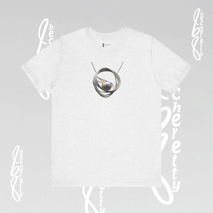 Modern Design "Necklace" Graphic T-Shirt Becheretty - Trendy Outfits, Casual Wear - Gift for Art Lovers - Unique Style