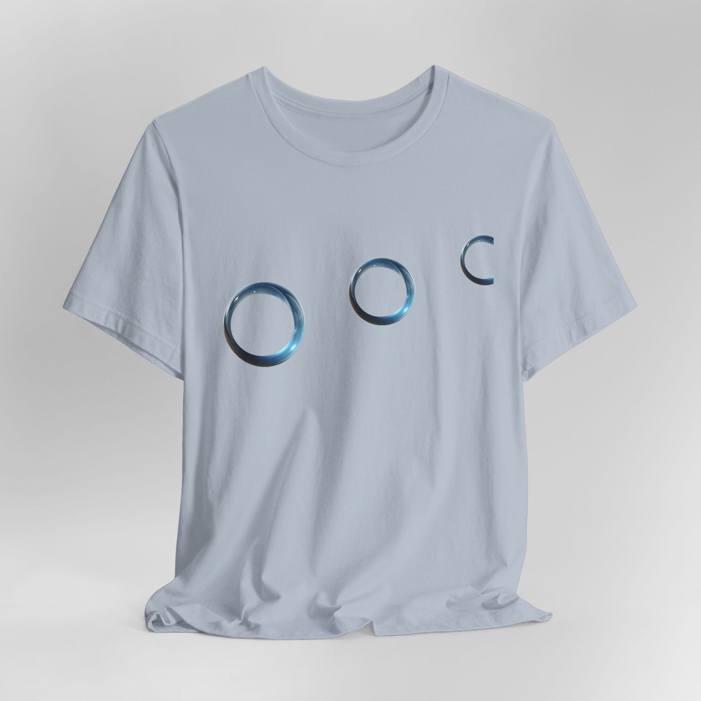 Moon Phase Tee — Minimal Lunar Circle T-Shirt - Art Graphic Becheretty - Everyday outfit