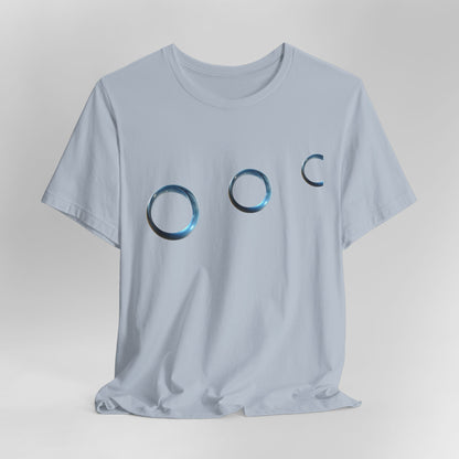 Moon Phase Tee — Minimal Lunar Circle T-Shirt - Art Graphic Becheretty - Everyday outfit