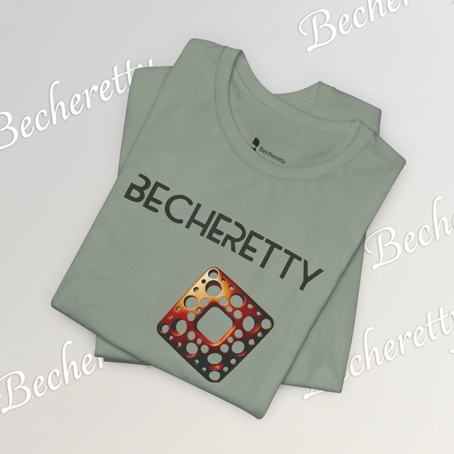 Modern Geometric Orbit Tee -  Graphic Art Becheretty - Elevate your everyday wardrobe with a fusion of contemporary art and minimalist style.