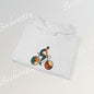 The Bauhaus Cyclist | Premium Geometric Art Hoodie Becheretty - Perfect Gift for Bike Lovers - Casual