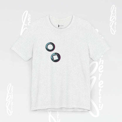Graphic T-Shirt short sleeve, Unisex - Becheretty Minimalist Design - Casual Wear