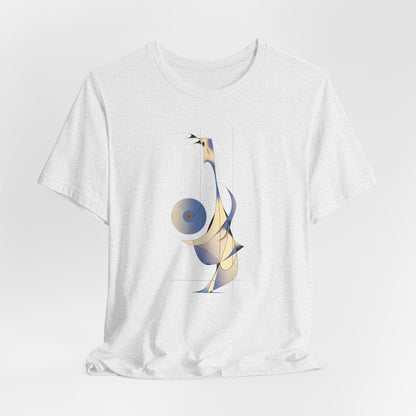 Abstract DJ Tee - Art Graphic Minimalist Becheretty - Perfect for Casual Outfits, Gift for Friends, Summer Style.
