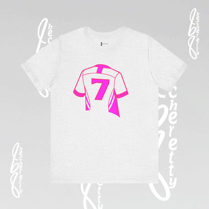 Soccer T-Shirt Number 7 - Art Minimalist Graphic Becheretty - New style of t-shirt for soccer fans, casual wear