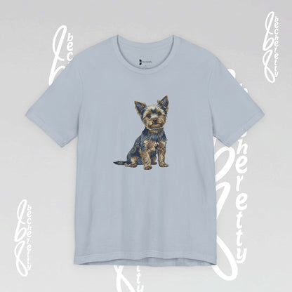 Yorkie T'Shirt - Art Graphic Becheretty - Perfect gift for Pets Lovers - Casual Wear