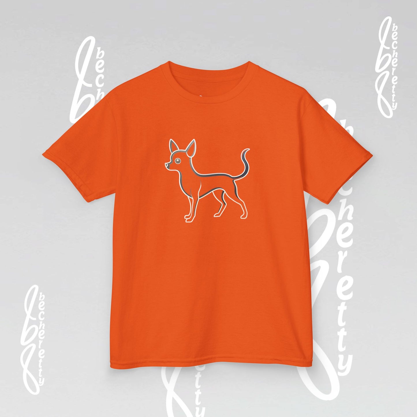 Adorable Dog Illustration Kids Tee - Cute Pet Shirt for Animal Lovers, Gift for Dog Owners, Casual Wear